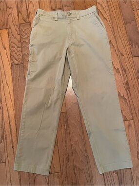 Duluth Trading Co DuluthFlex Ballroom Khakis Pants 32x30 Tan Relaxed Fit